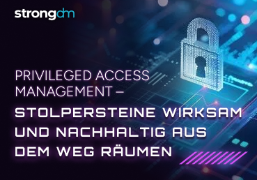 2026_StrongDM_German_Privileged Access Management _Card