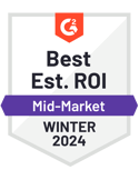G2 Fall 2023 - Best Est. ROI - Mid-Market