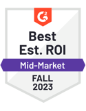 G2 IAM Best ROI award