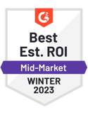 G2 IAM Best ROI award