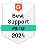 G2 PAM Best Support award