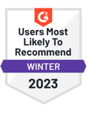G2 Privileged Access Management that Users are Most Likely to Recommend award