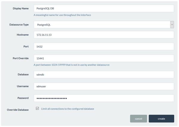 PostgreSQL GCP Secret Manager