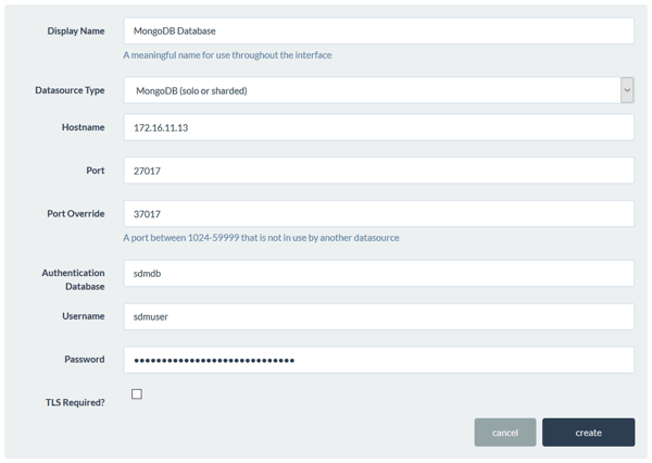 Logentries MongoDB