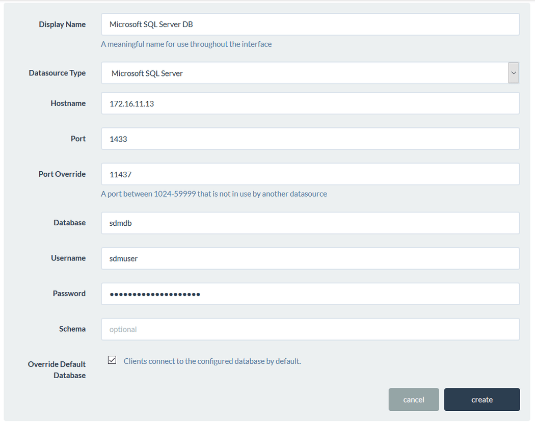 Microsoft SQL Server AWS Secrets Manager