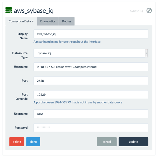 SAP IQ AWS Secrets Manager