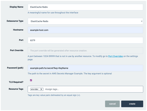 Sumo Logic ElastiCache Redis