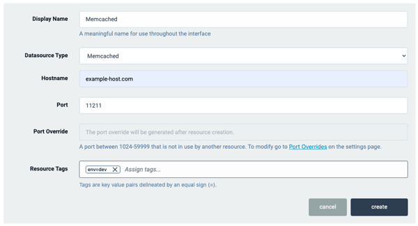 Sumo Logic Memcached