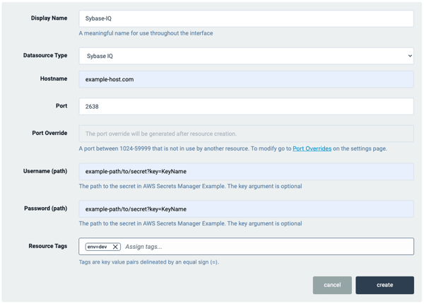 NGINX Sybase