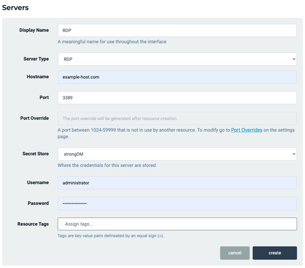 Windows RDP DynamoDB