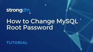 How to Change the MySQL root Password