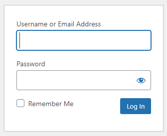 User login example with an option to "remember me" or "keep me logged in"