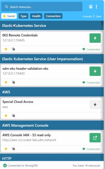 StrongDM desktop app