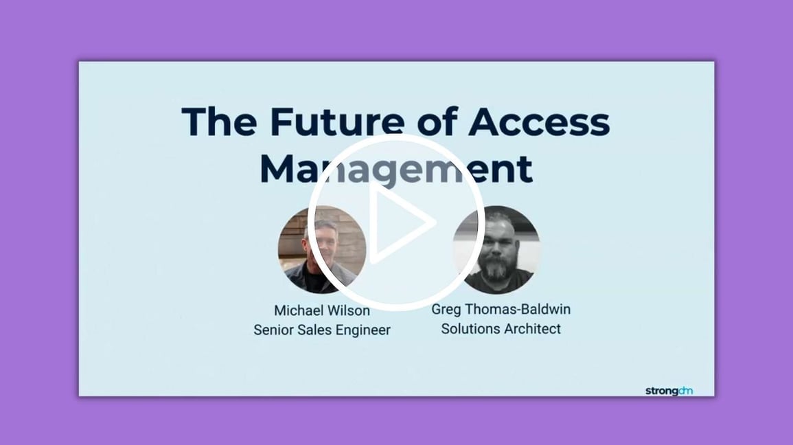 Access Management Resources | StrongDM