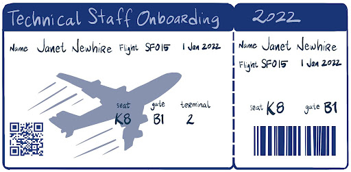 Technical Staff Onboarding Checklist 2022